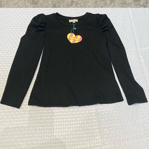 Hayden girls black small top